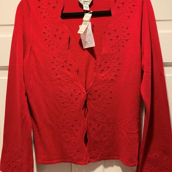 Talbots Collection~ NWT!!~ Italian Yarn Cashmere - Picture 1 of 7